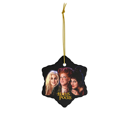 Hocus Pocus- Ceramic Ornament, 4 Shapes - Creations by Chris and Carlos
