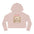 Cropped Hoodie — "Love Shack" Vintage Garden Party Floral Design
