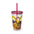 Mc Donald's Inspired- Sunsplash Tumbler with Straw, 16oz