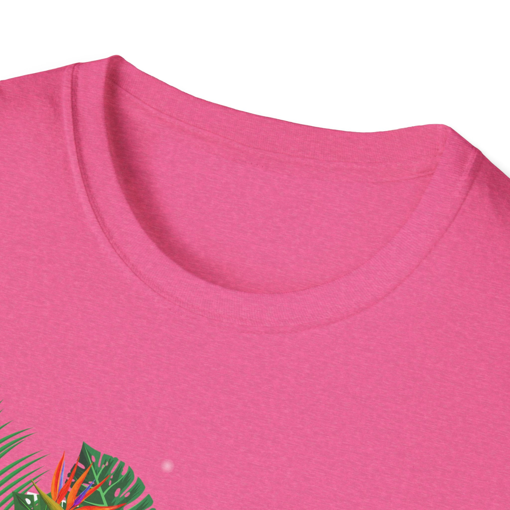 Summer Beach Party T-Shirt — Tropical Palm Leaves Graphic Tee - Creations by Chris and Carlos