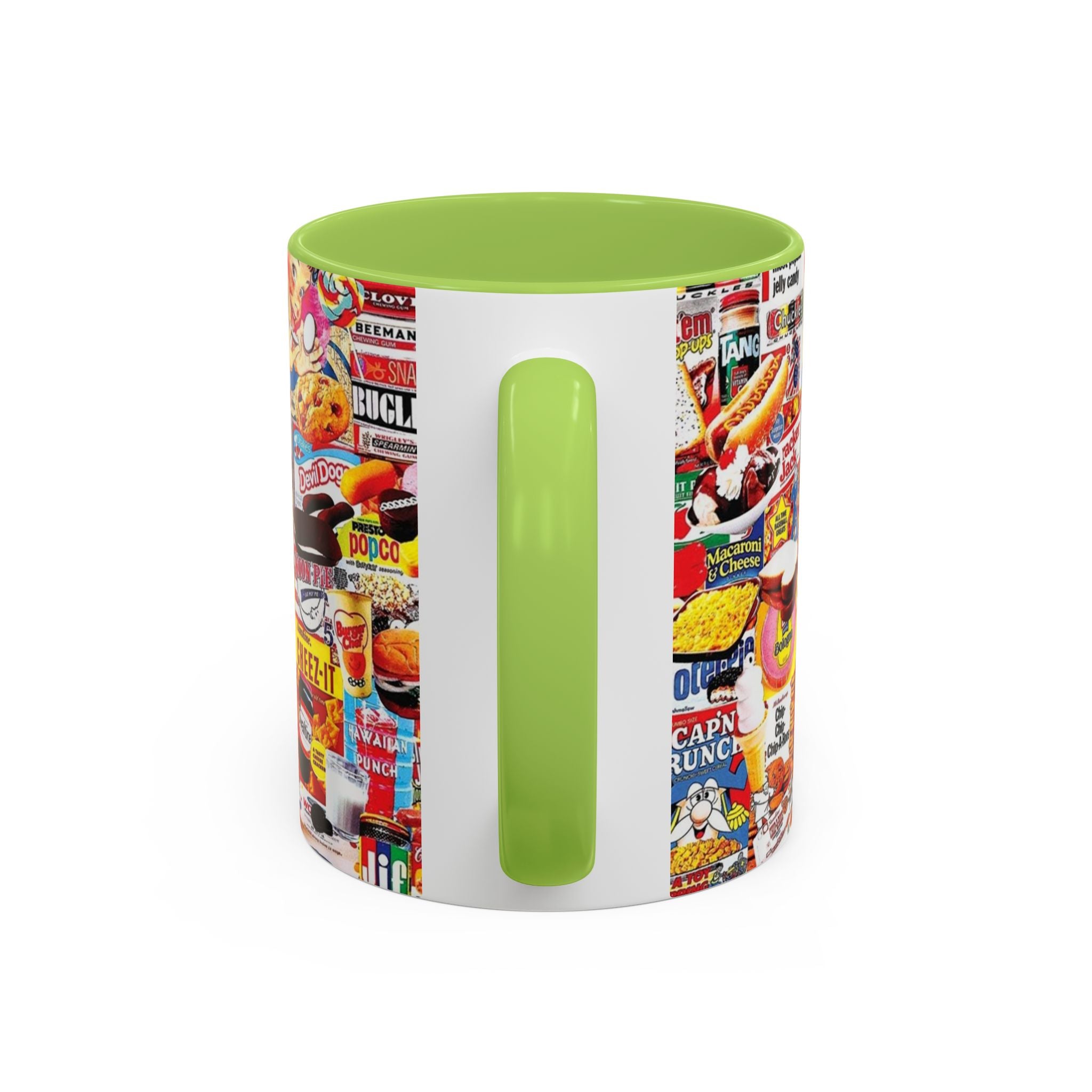 Vintage Snack Packaging Collage Coffee Mug (11/15oz) - Creations by Chris and Carlos