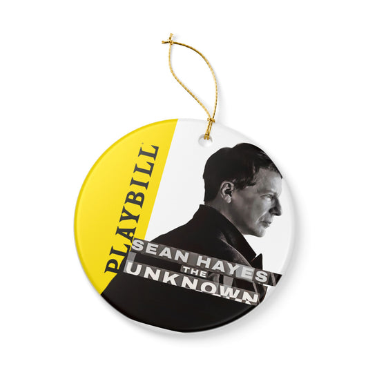 The Unknown Ceramic Ornament | Playbill Inspired Broadway Decoration | Holiday Gift, Unique Home Decor - Creations by Chris and Carlos