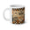 Halloween 'Boo & Brew' Jumbo Mug — 20oz Fall Coffee Cup with Black Cat & Pumpkins