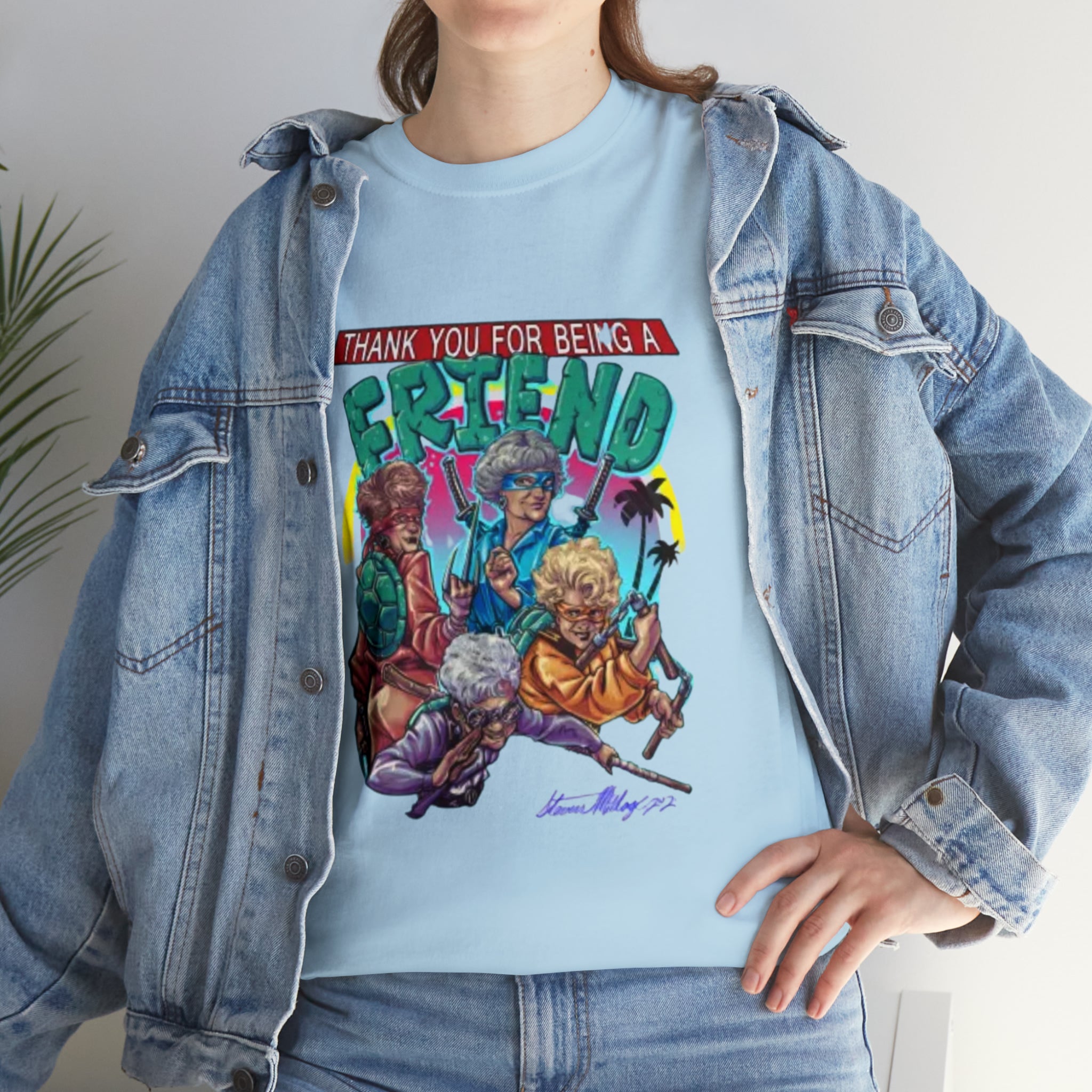 The T-Shirtnage Mutant Ninja Turtles- Unisex Heavy Cotton T-Shirt - Creations by Chris and Carlos
