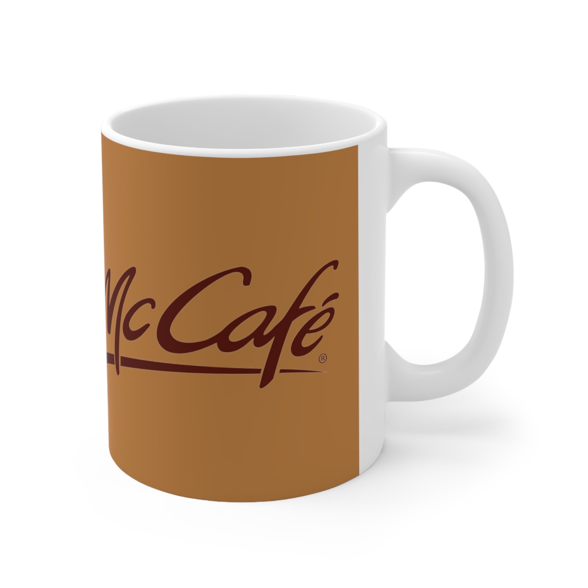 MC Cafe- White Ceramic Mug - Creations by Chris and Carlos