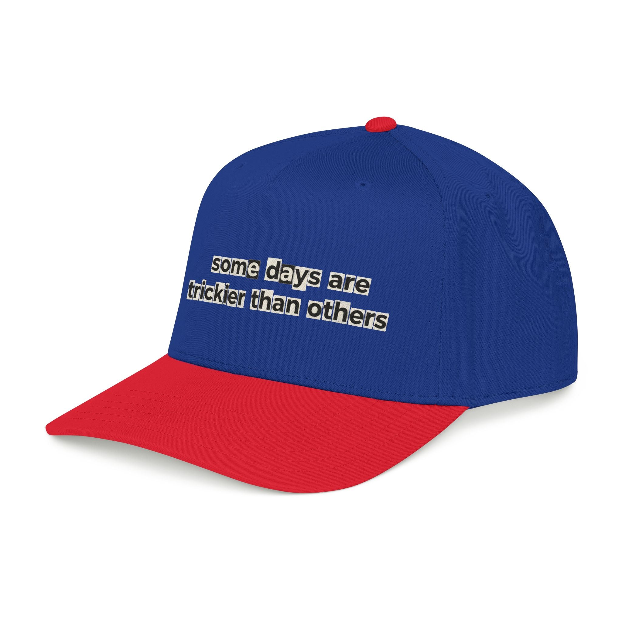 Baseball Cap — "Some Days Are Trickier Than Others" Patch - Creations by Chris and Carlos