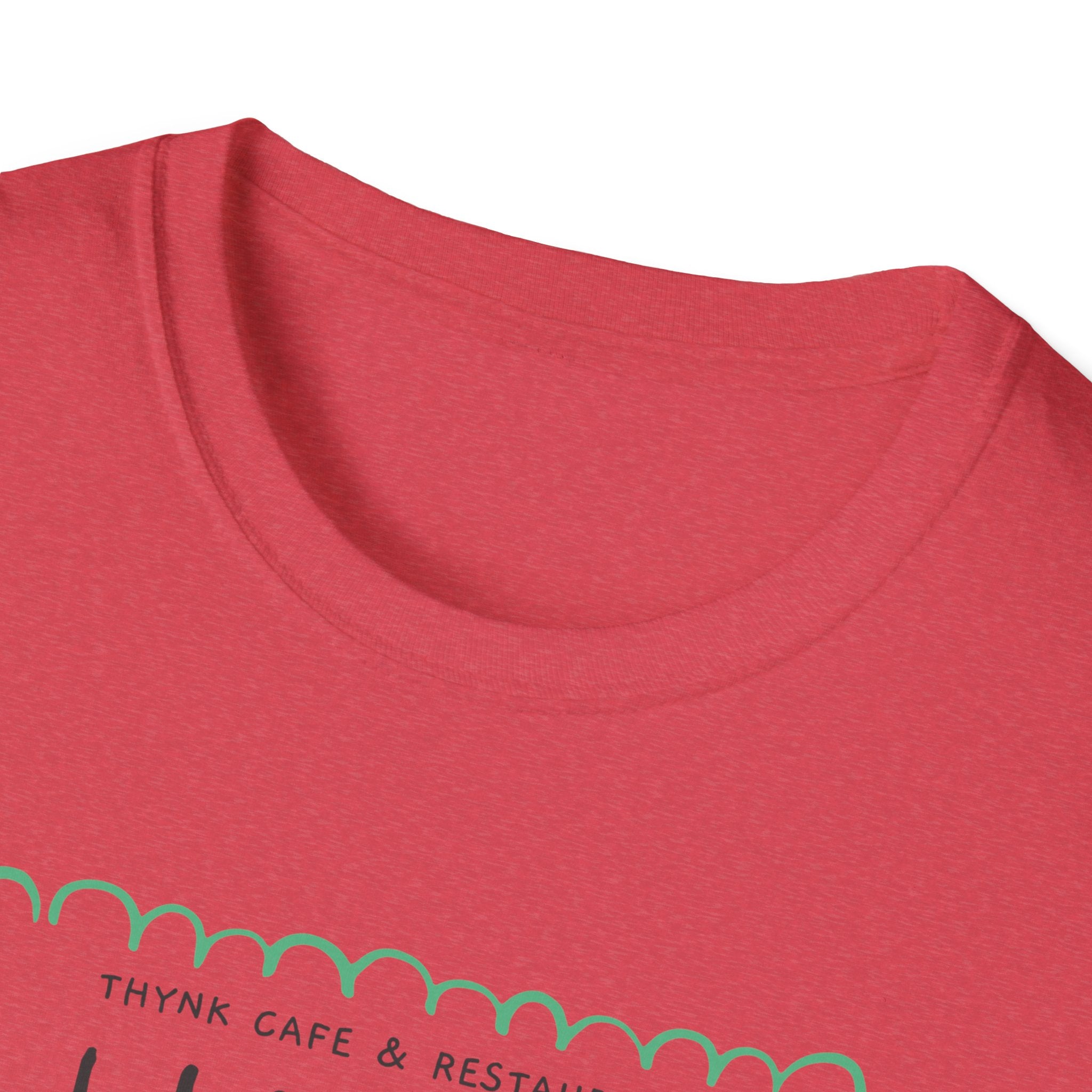 Happy Hours T-Shirt — Illustration of Friends Drinking at Cafe - Creations by Chris and Carlos