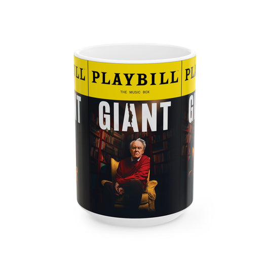 Playbill 'Giant' Ceramic Mug – Broadway Playbill Coffee Cup (11oz/15oz) - Creations by Chris and Carlos