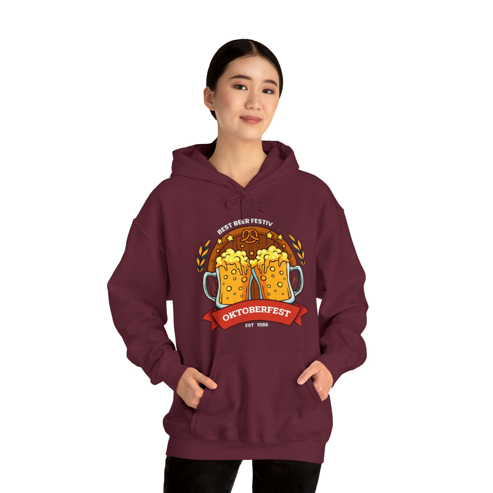 Oktoberfest- Unisex Heavy Blend™ Hooded Sweatshirt - Creations by Chris and Carlos