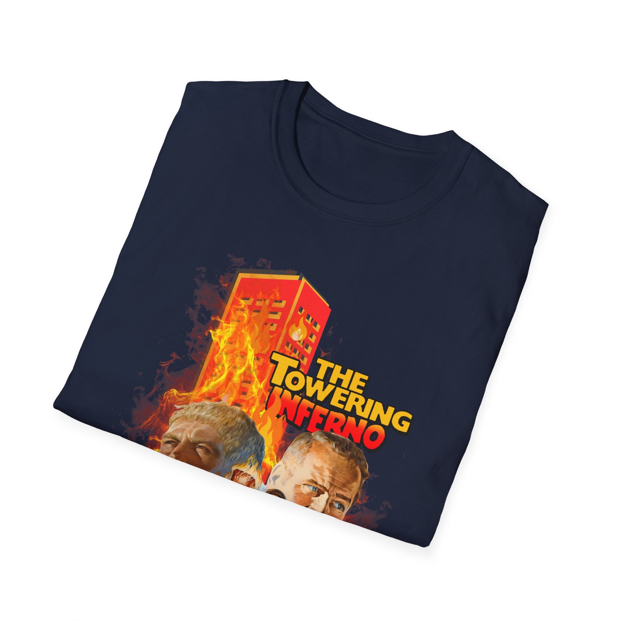 T-Shirt - The Towering Inferno Vintage Movie Poster Tee - Creations by Chris and Carlos