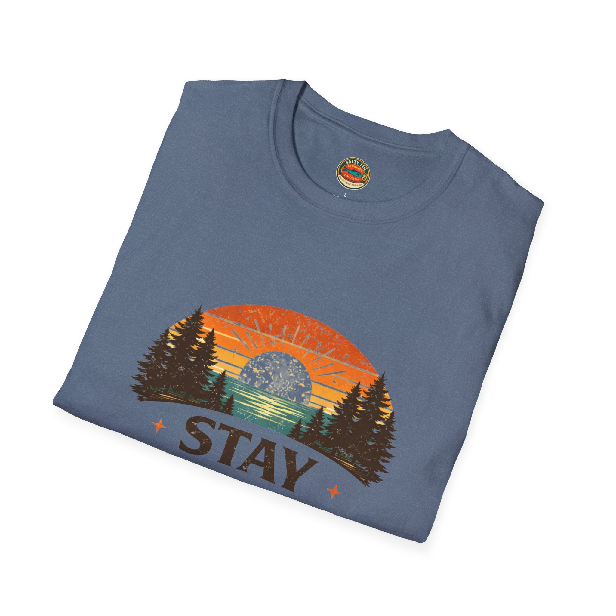 Stay Golden Old Soul T-Shirt — Vintage Sunset Nature Tee - Creations by Chris and Carlos