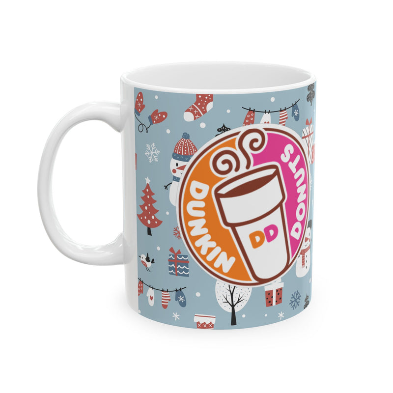 Dunkin Holiday Ceramic Mug, Inspired Design