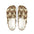 Butterfly Garden Foam Clog Shoes — Beige Vintage Floral EVA Slip-Ons