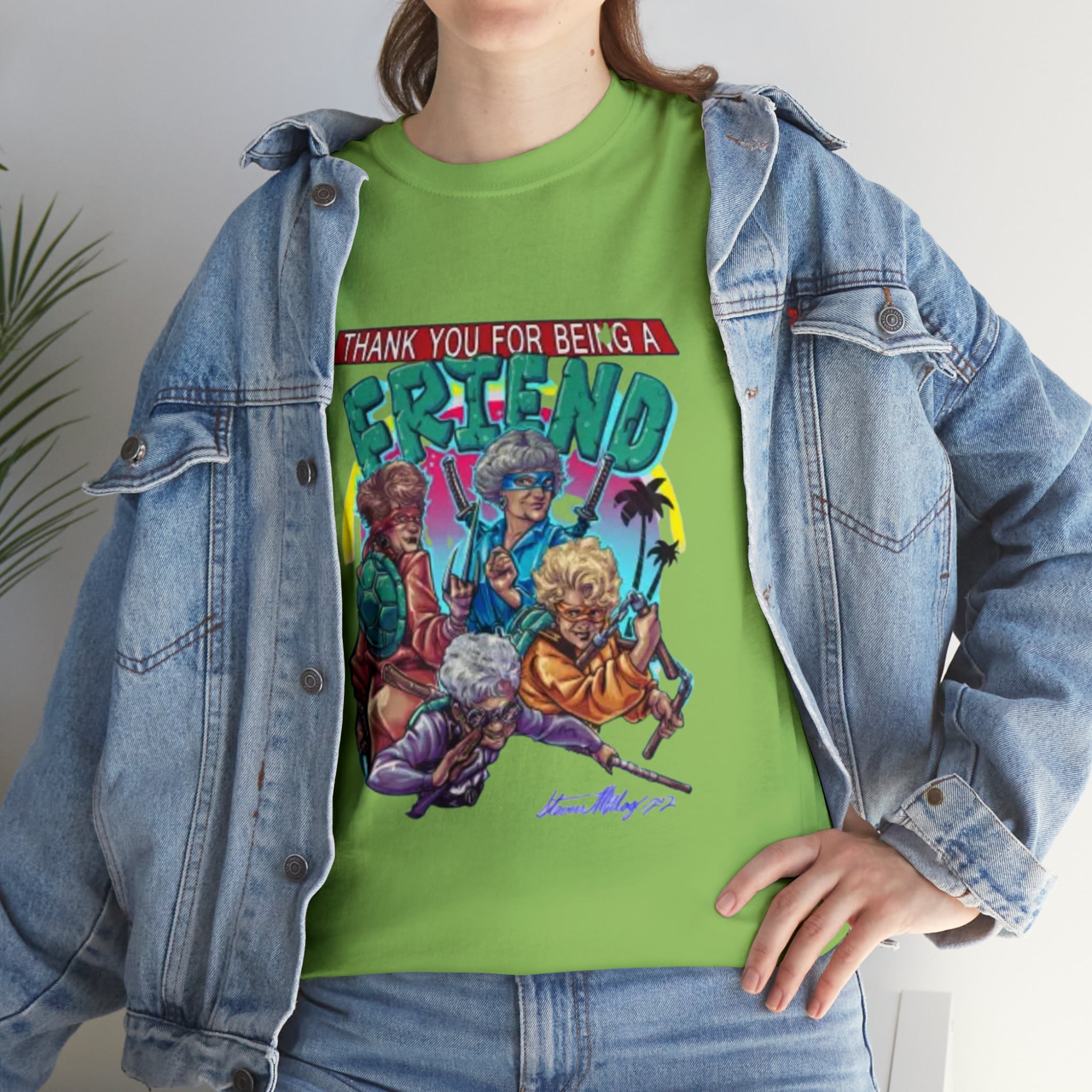 The T-Shirtnage Mutant Ninja Turtles- Unisex Heavy Cotton T-Shirt - Creations by Chris and Carlos
