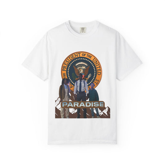 Paradise Presidential Seal Graphic T-Shirt - Creations by Chris and Carlos
