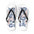Flip Flops — Old Glory Patriotic Fireworks Design - Creations by Chris and Carlos