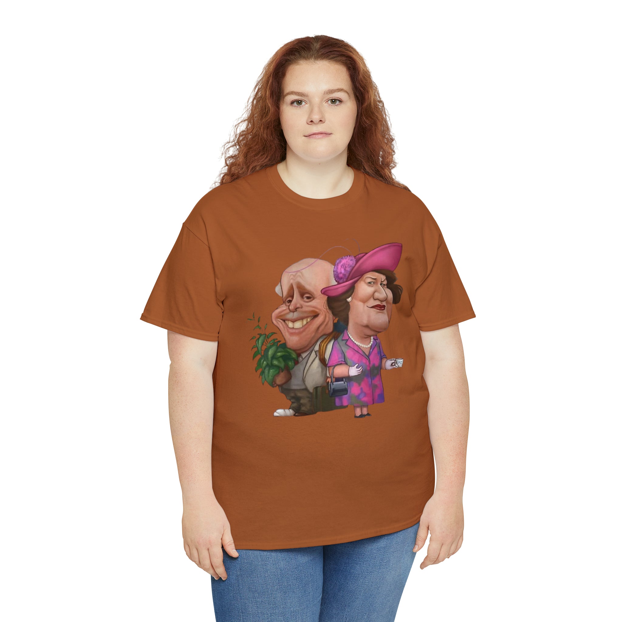 Keeping Up Appearances 90's TV Show-Unisex Heavy Cotton T-Shirt - Creations by Chris and Carlos