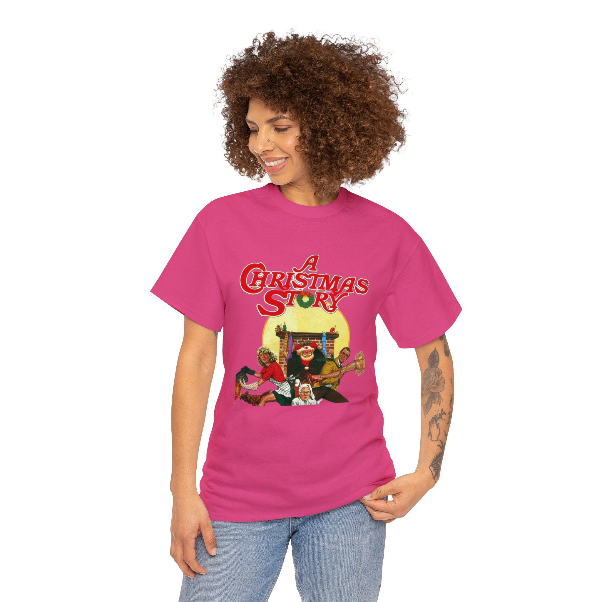 A Christmas Story- Logo Unisex Heavy Cotton Tee - Creations by Chris and Carlos