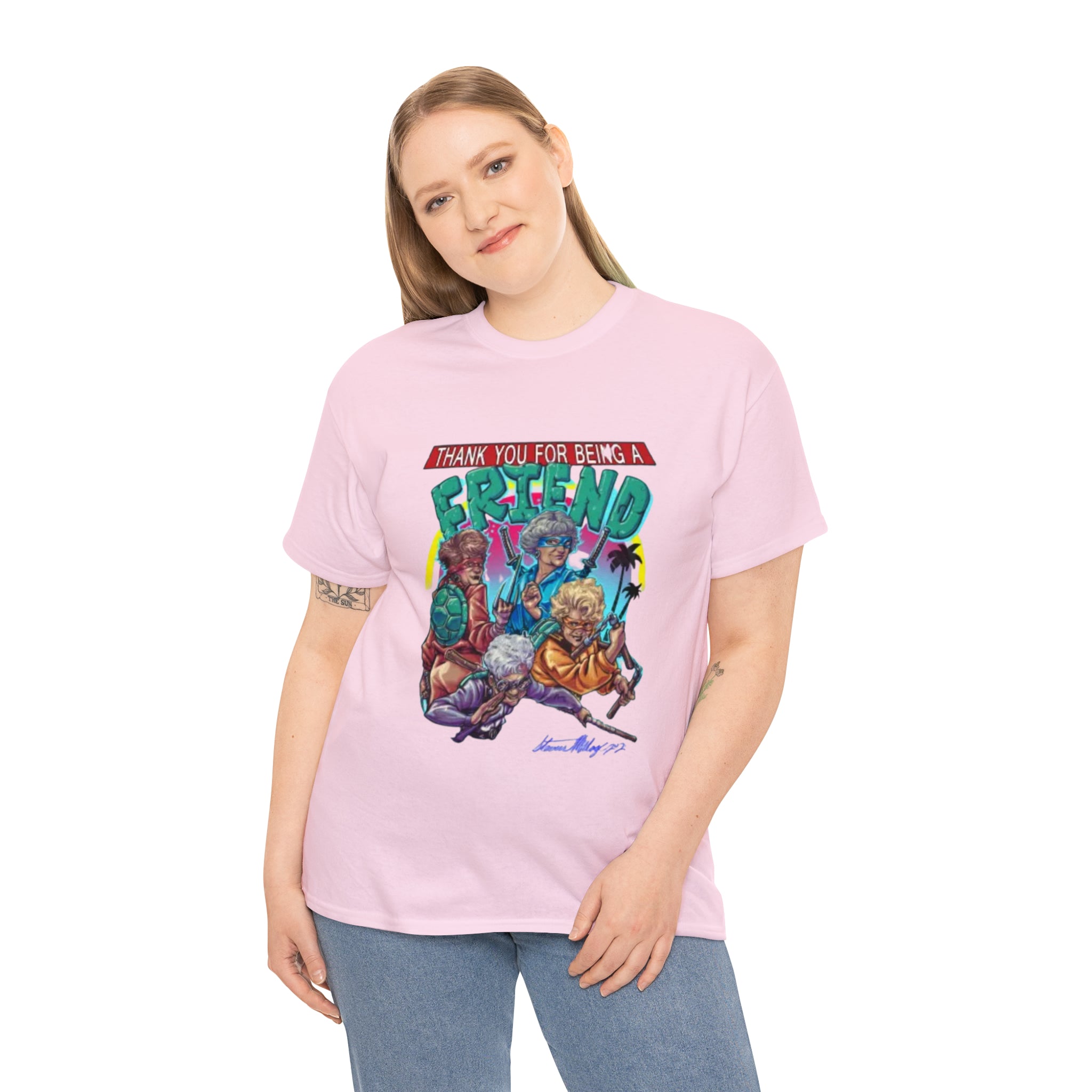 The T-Shirtnage Mutant Ninja Turtles- Unisex Heavy Cotton T-Shirt - Creations by Chris and Carlos