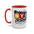 NYC Original Coffee Mug — Skyline Subway Graffiti Accent Mug (11/15 oz)