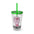 Girl Power- Sunsplash Tumbler with Straw, 16oz