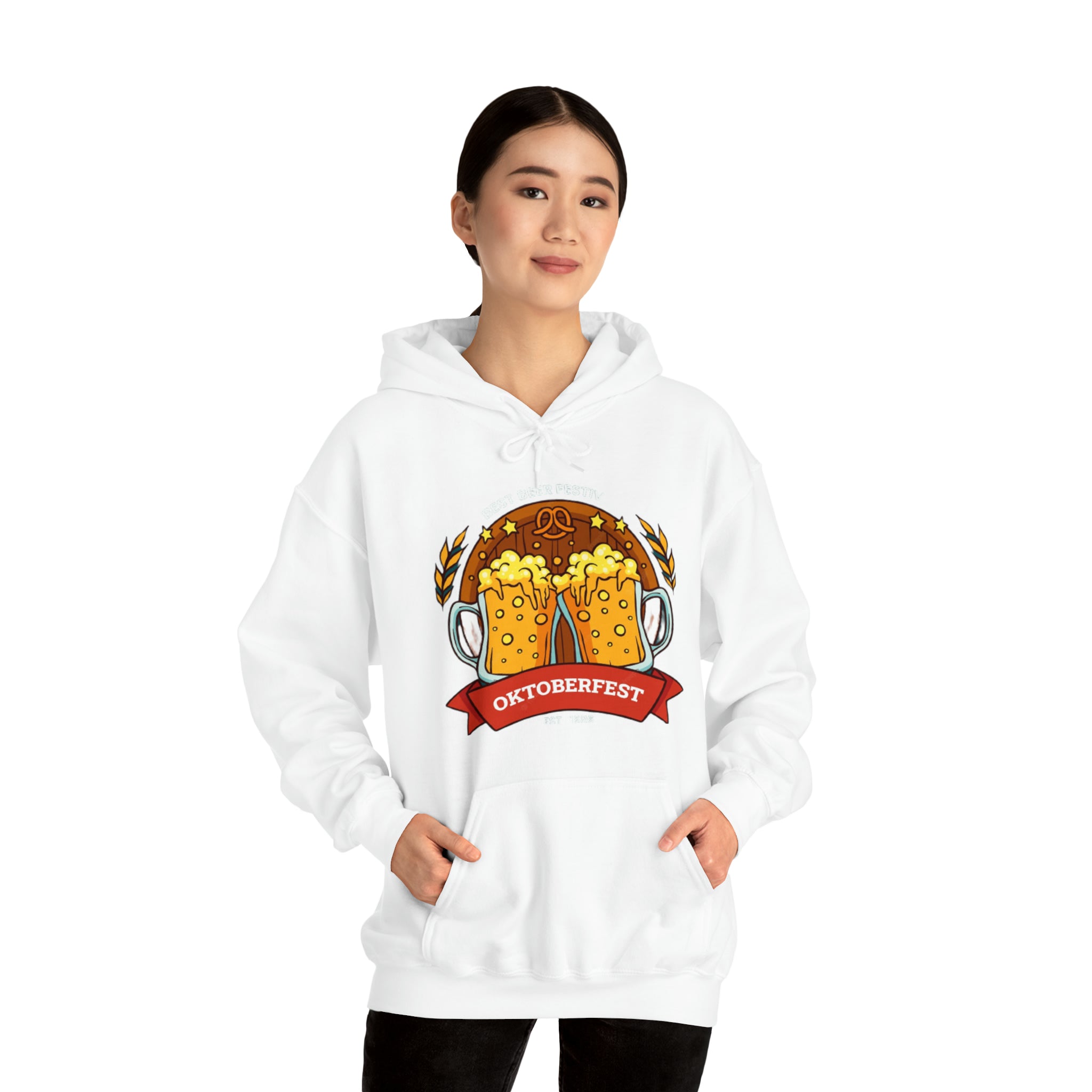 Oktoberfest- Unisex Heavy Blend™ Hooded Sweatshirt - Creations by Chris and Carlos