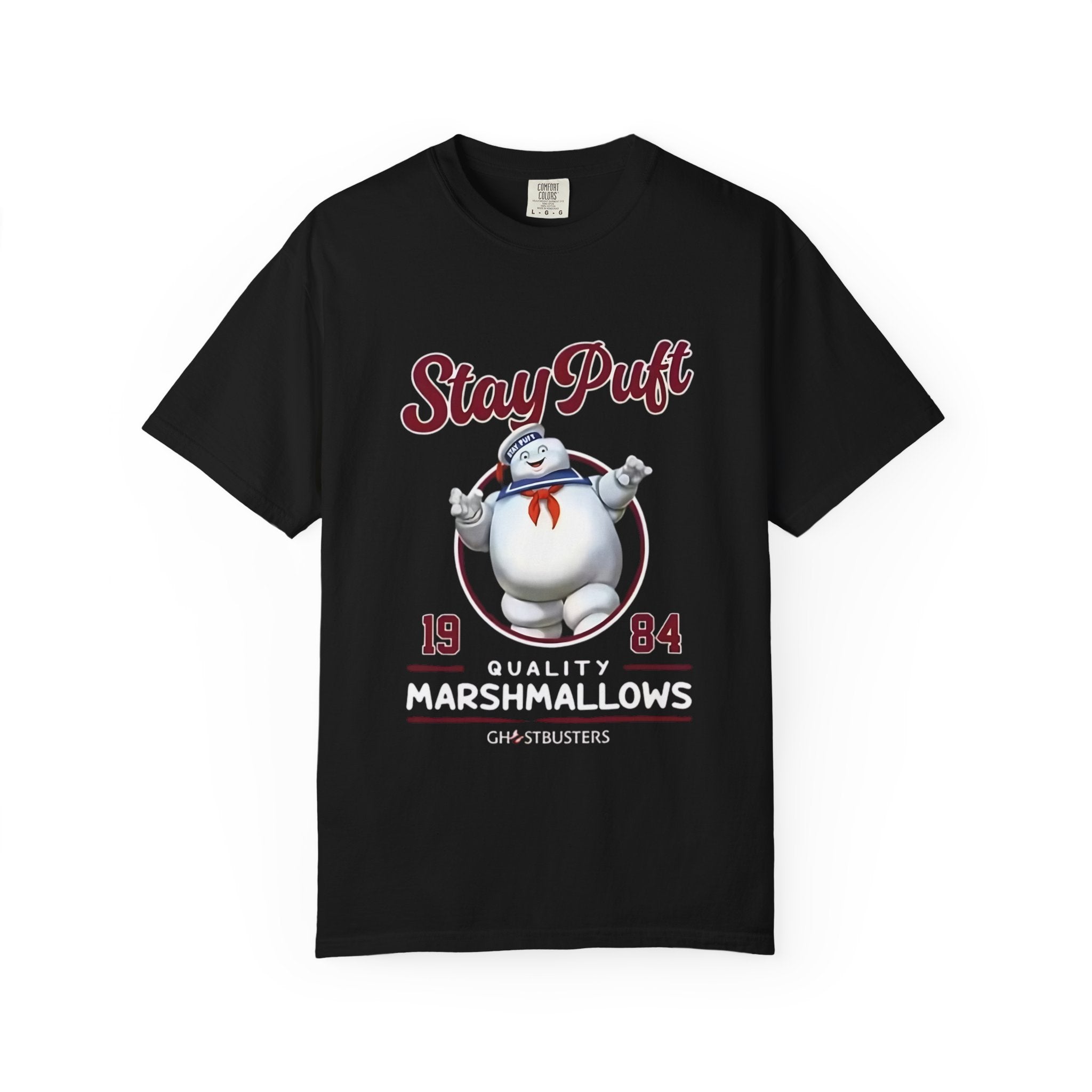 Stay Puft Marshmallows Vintage T-Shirt — Ghostbusters 1984 Retro Tee - Creations by Chris and Carlos