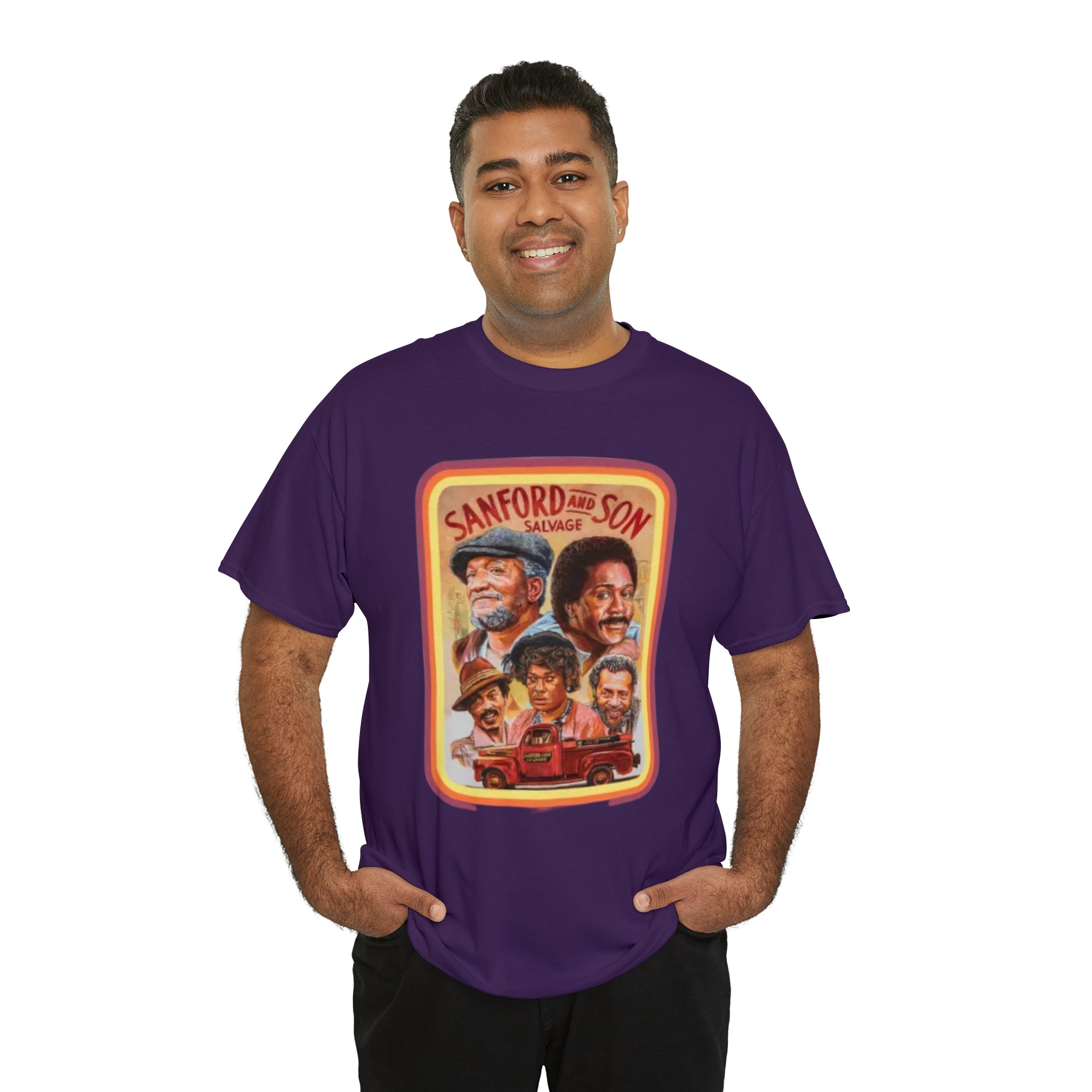 Sandford and Son 70's TV Show- Unisex Heavy Cotton T-Shirt - Creations by Chris and Carlos