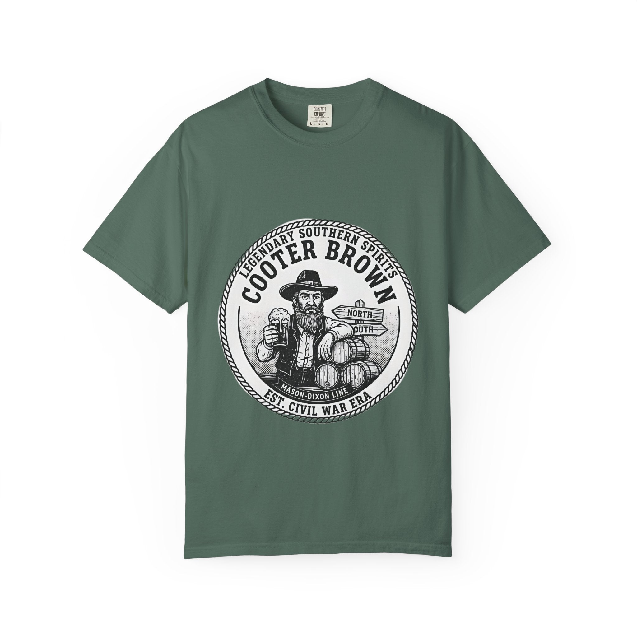 Cooter Brown Vintage Southern Graphic T-Shirt - Creations by Chris and Carlos