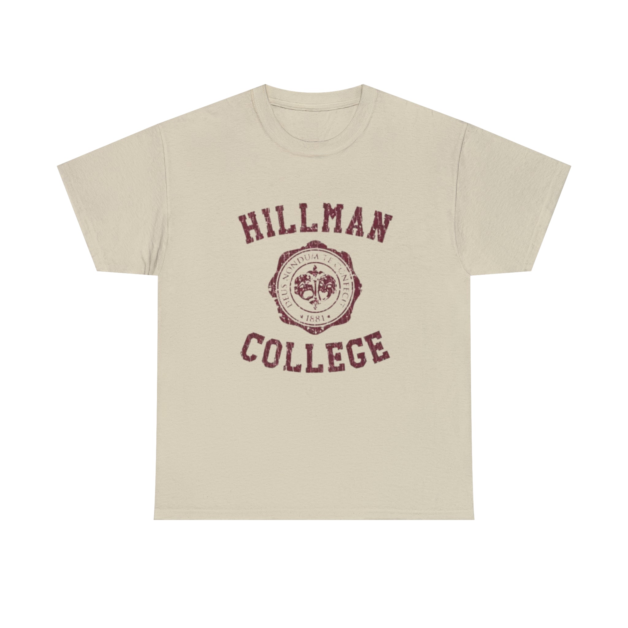 Hillman College- Unisex Heavy Cotton T-Shirt - Creations by Chris and Carlos