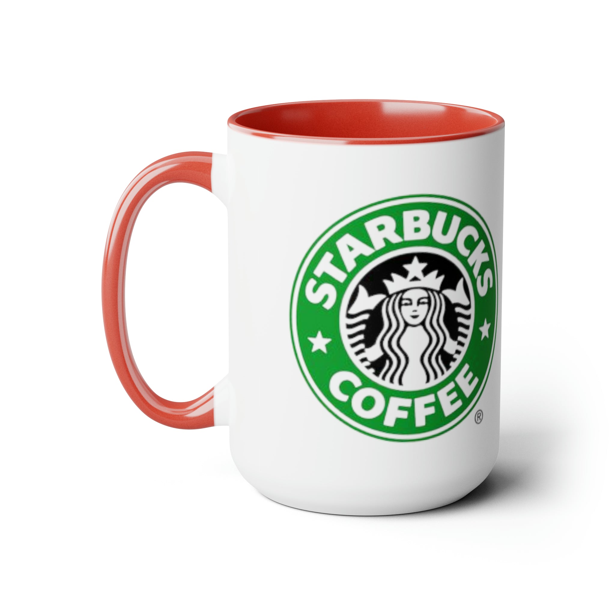Starbucks Coffee- White Ceramic Mug - Creations by Chris and Carlos