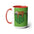 Lazy Slug- Two-Tone Coffee Mugs, 15oz