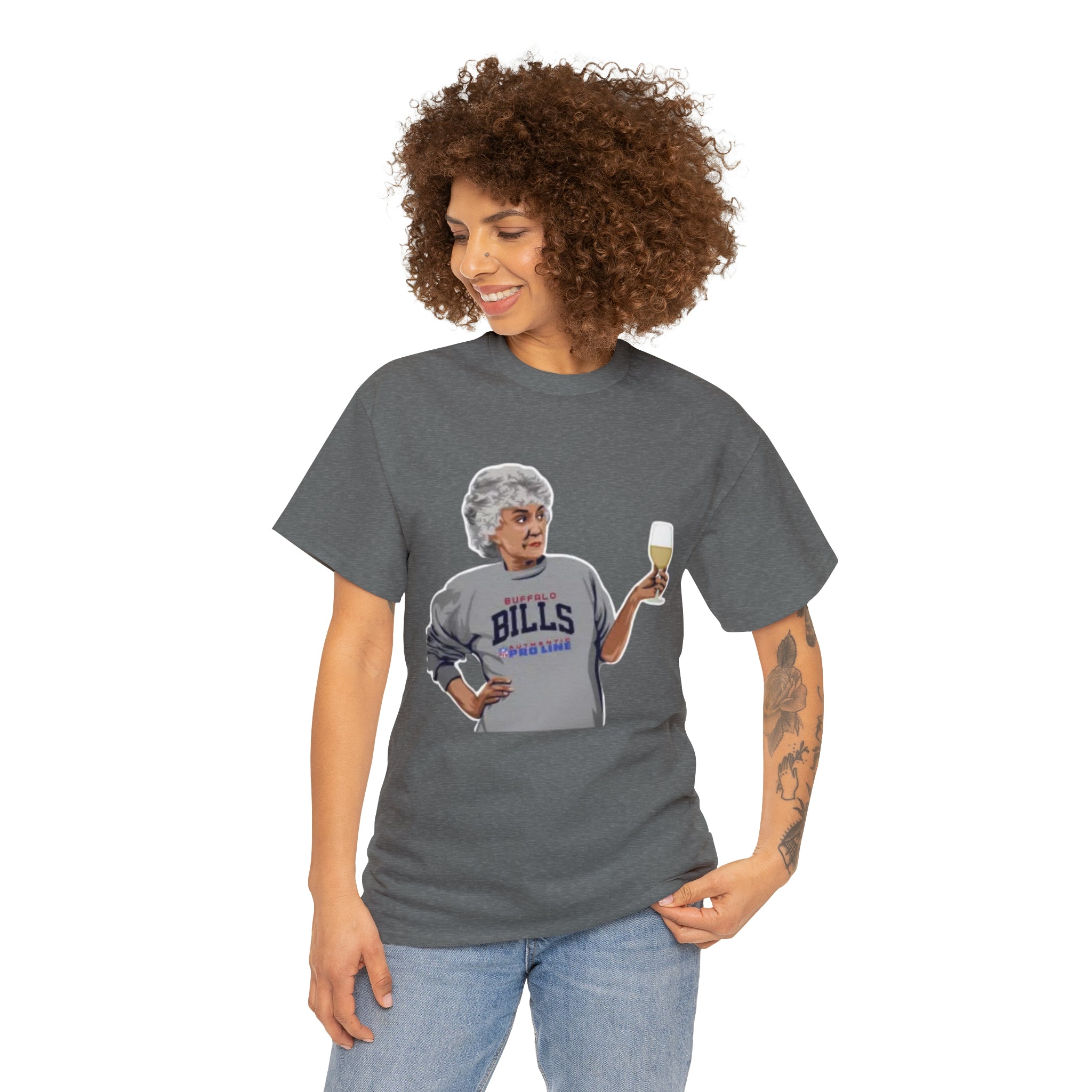 The Golden Girls 80's TV Show- Dorothy Unisex Heavy Cotton T-Shirt - Creations by Chris and Carlos