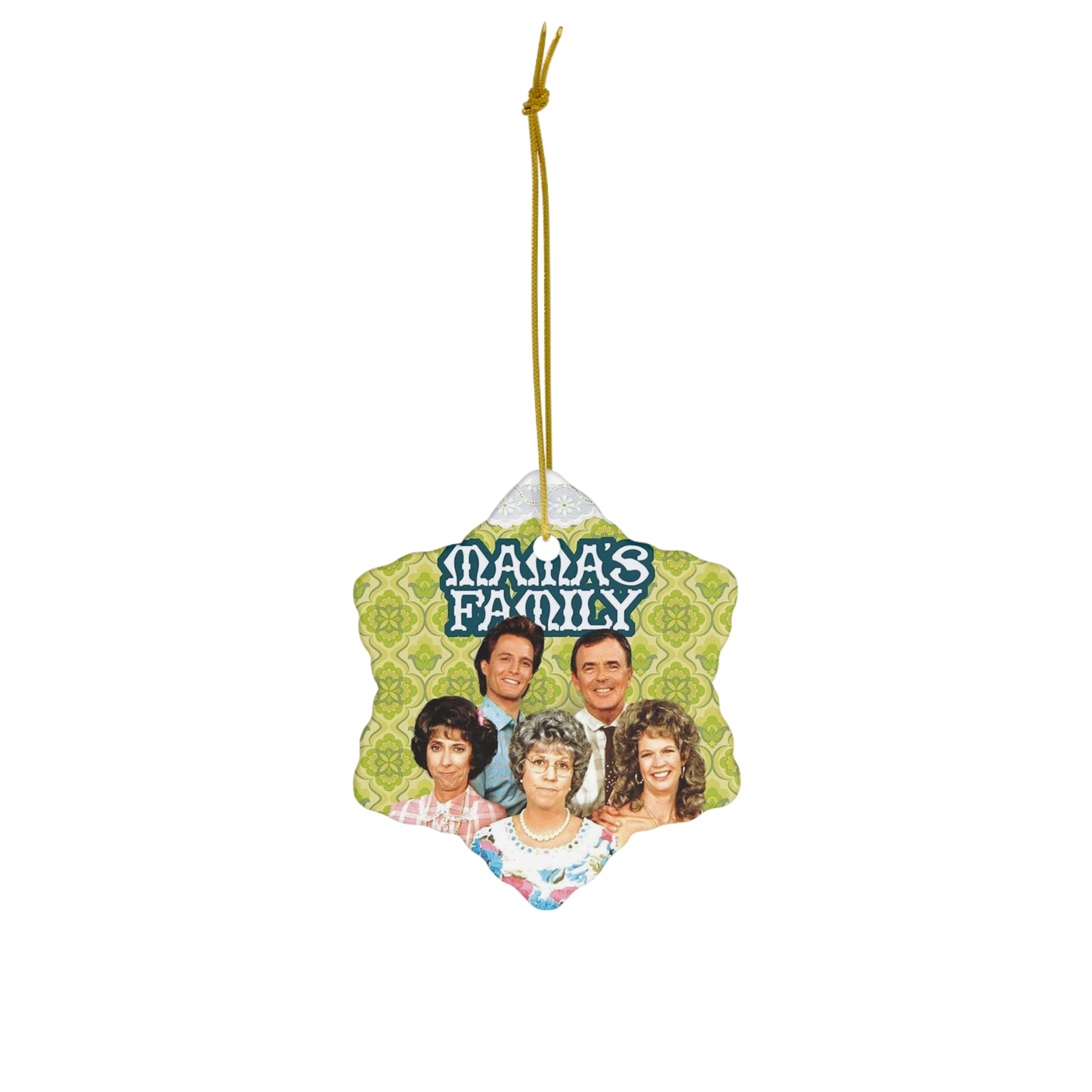 Mama's Family 80's TV Show Ceramic Ornament, 4 Shapes - Creations by Chris and Carlos
