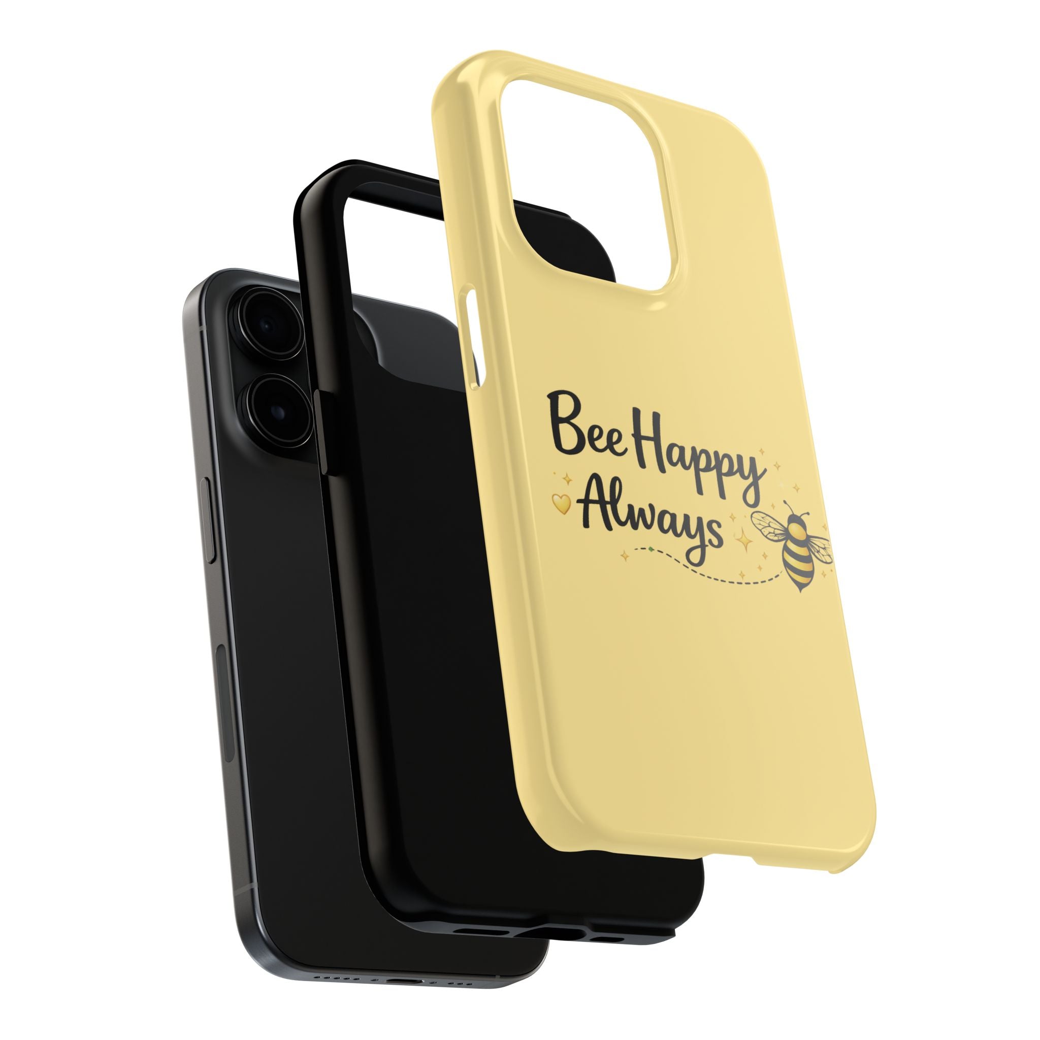 Buzz Off Bee Happy Always Phone Case - Creations by Chris and Carlos