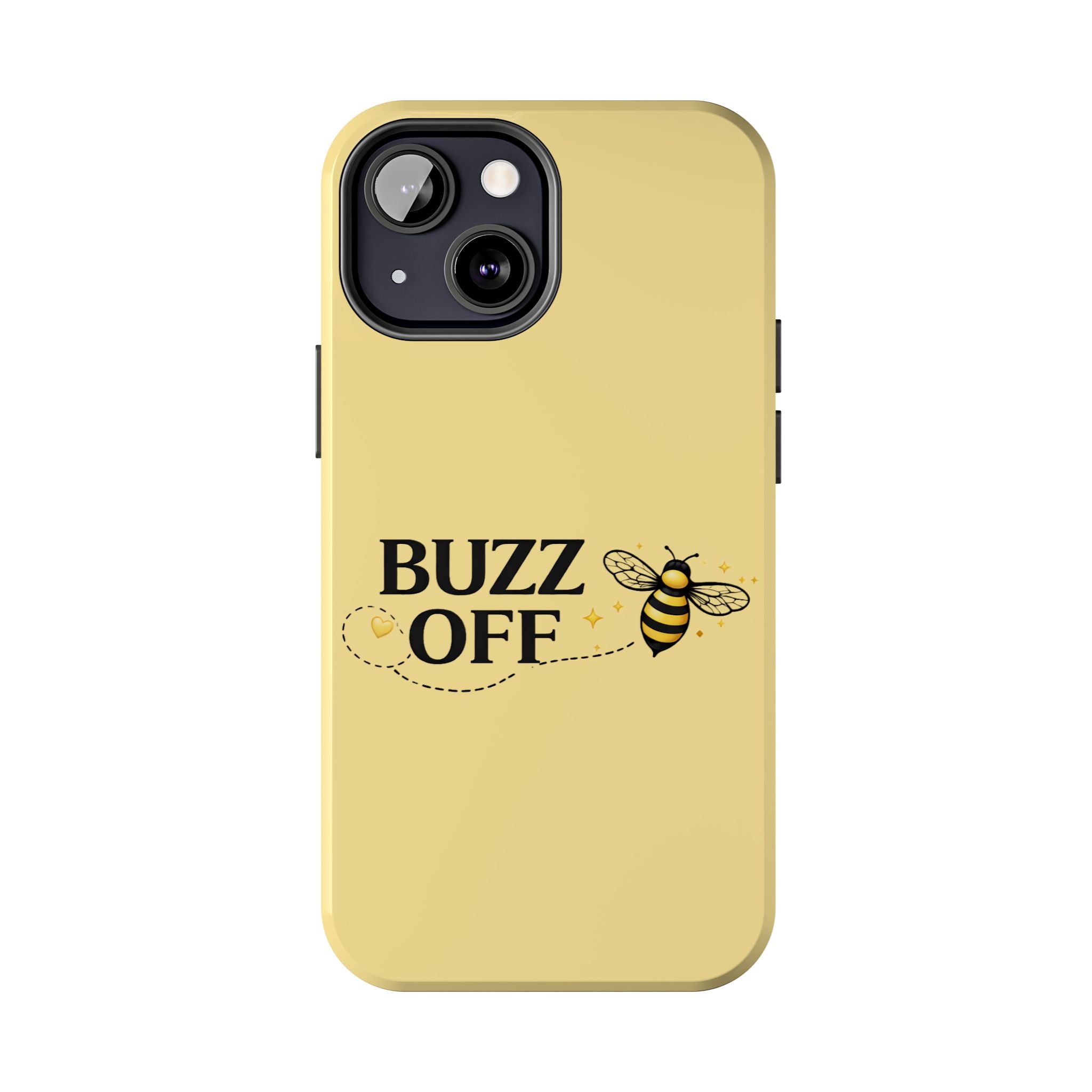 Buzz Off Bee Happy Always Phone Case - Creations by Chris and Carlos
