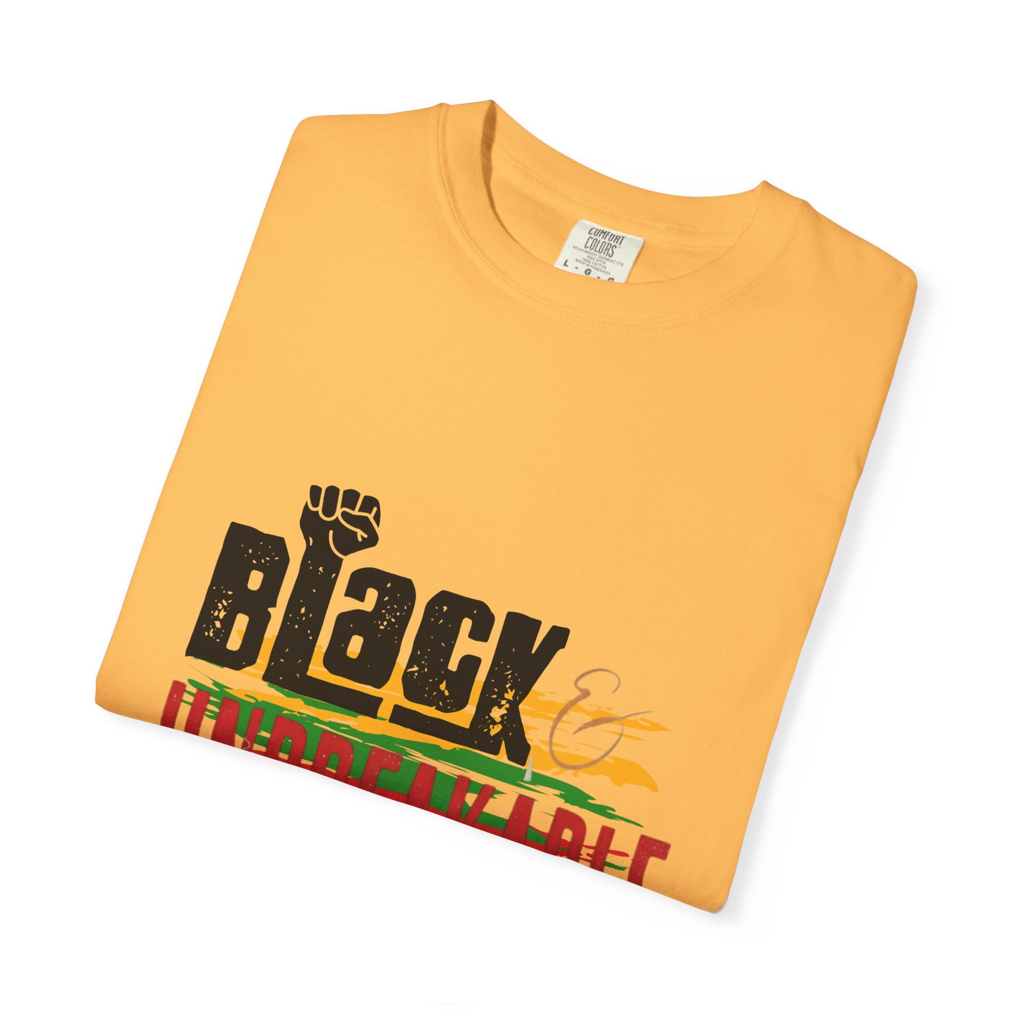 Black History Month- is Unbreakable T-Shirt Pan-African Power Graphic Tee - Creations by Chris and Carlos
