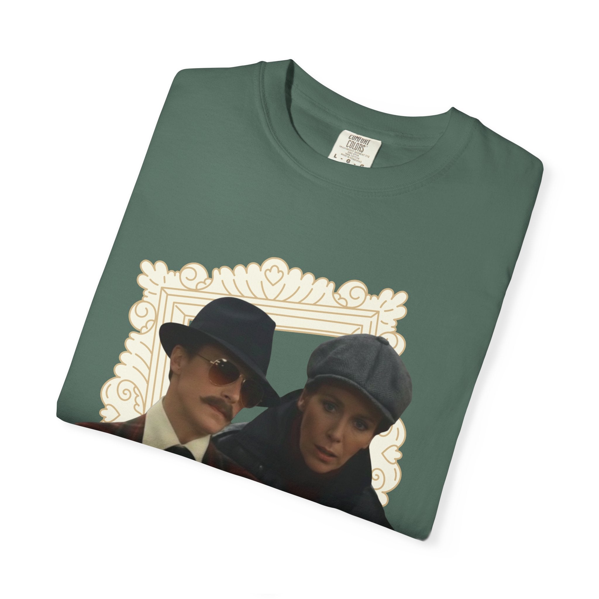 Alice Tv Show- Sam Buttler & Team Vintage Detective Portrait T-Shirt — 'Alice' Graphic Tee - Creations by Chris and Carlos