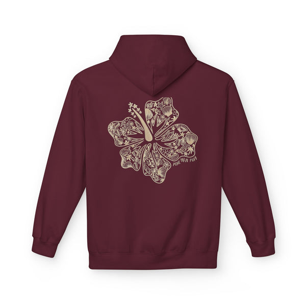 Sunwashed Coast™- Pink Palm Puff Apparel