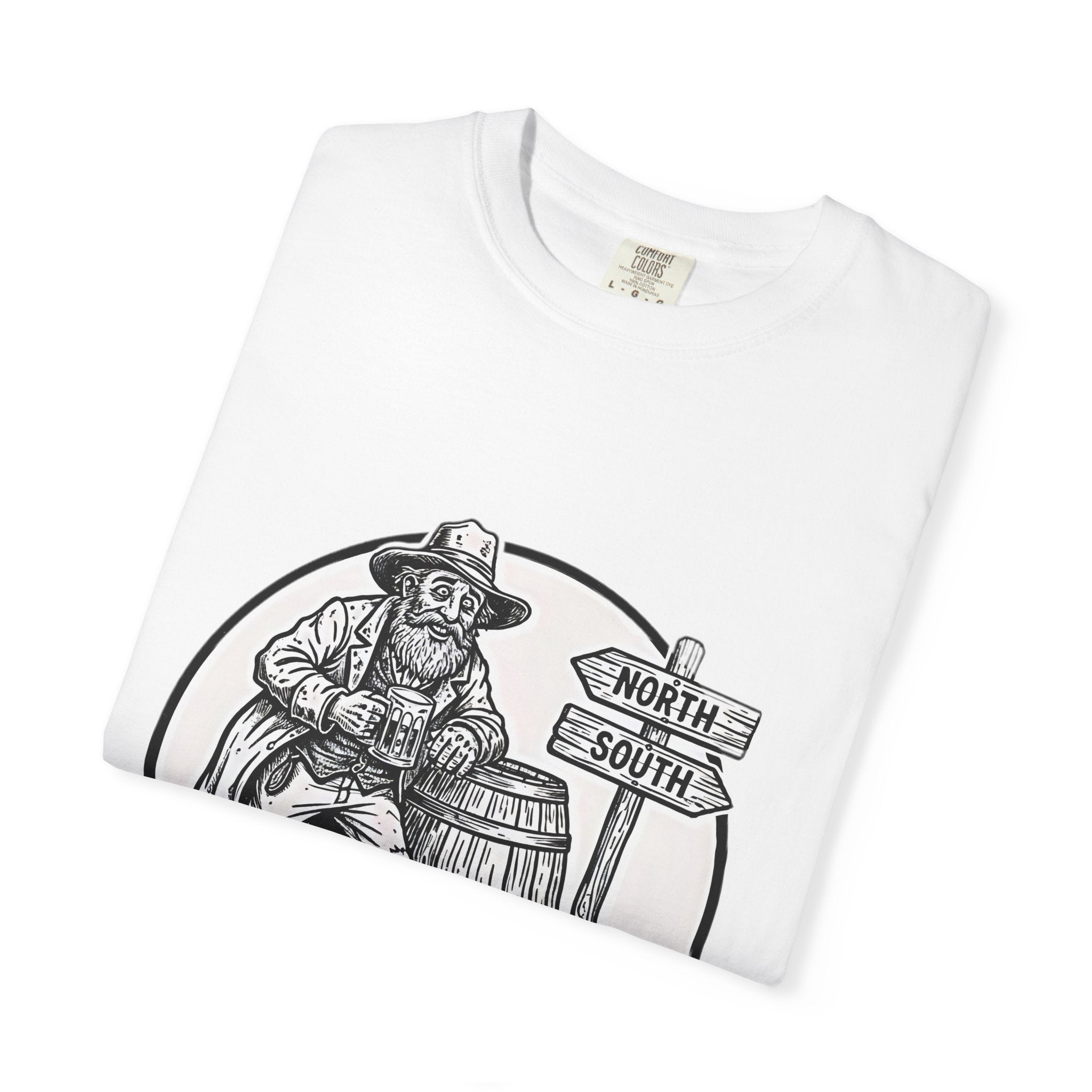 Drunk as Cooter Brown T-Shirt — Vintage Country Barrel Graphic Tee - Creations by Chris and Carlos