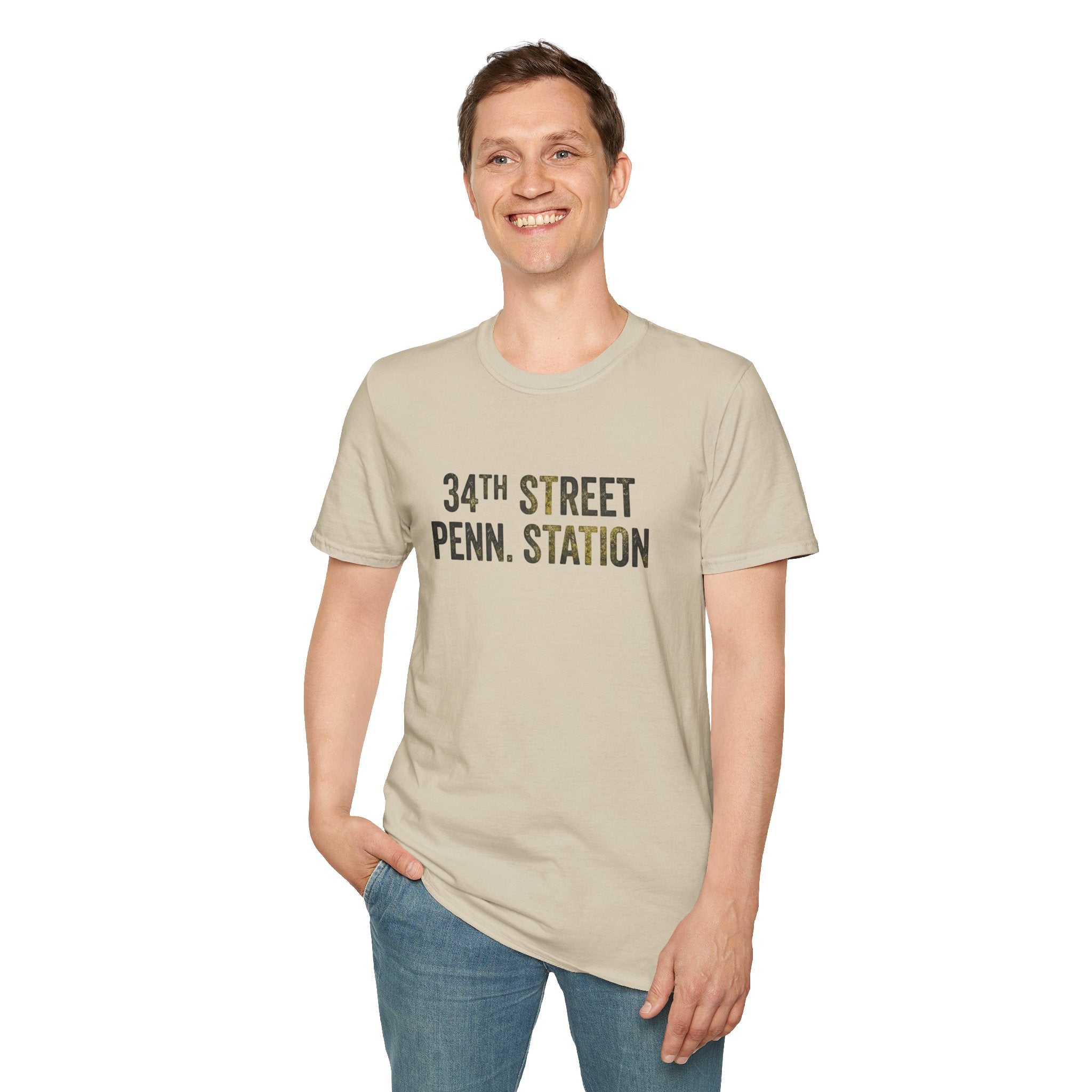The Foundry Collective 34th Street Penn Station T-Shirt — Vintage Subway Sign Tee - Creations by Chris and Carlos