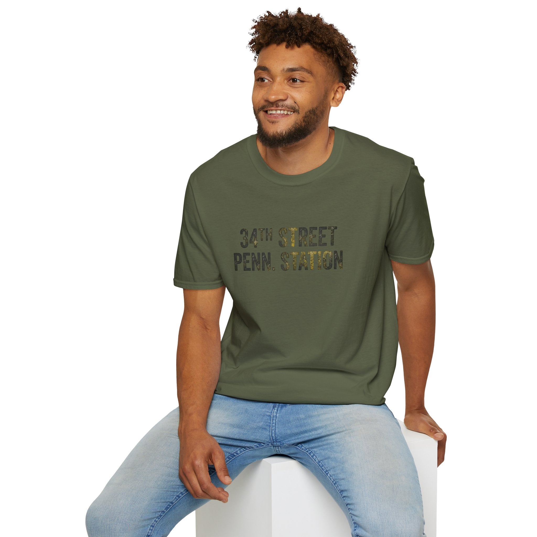 The Foundry Collective 34th Street Penn Station T-Shirt — Vintage Subway Sign Tee - Creations by Chris and Carlos