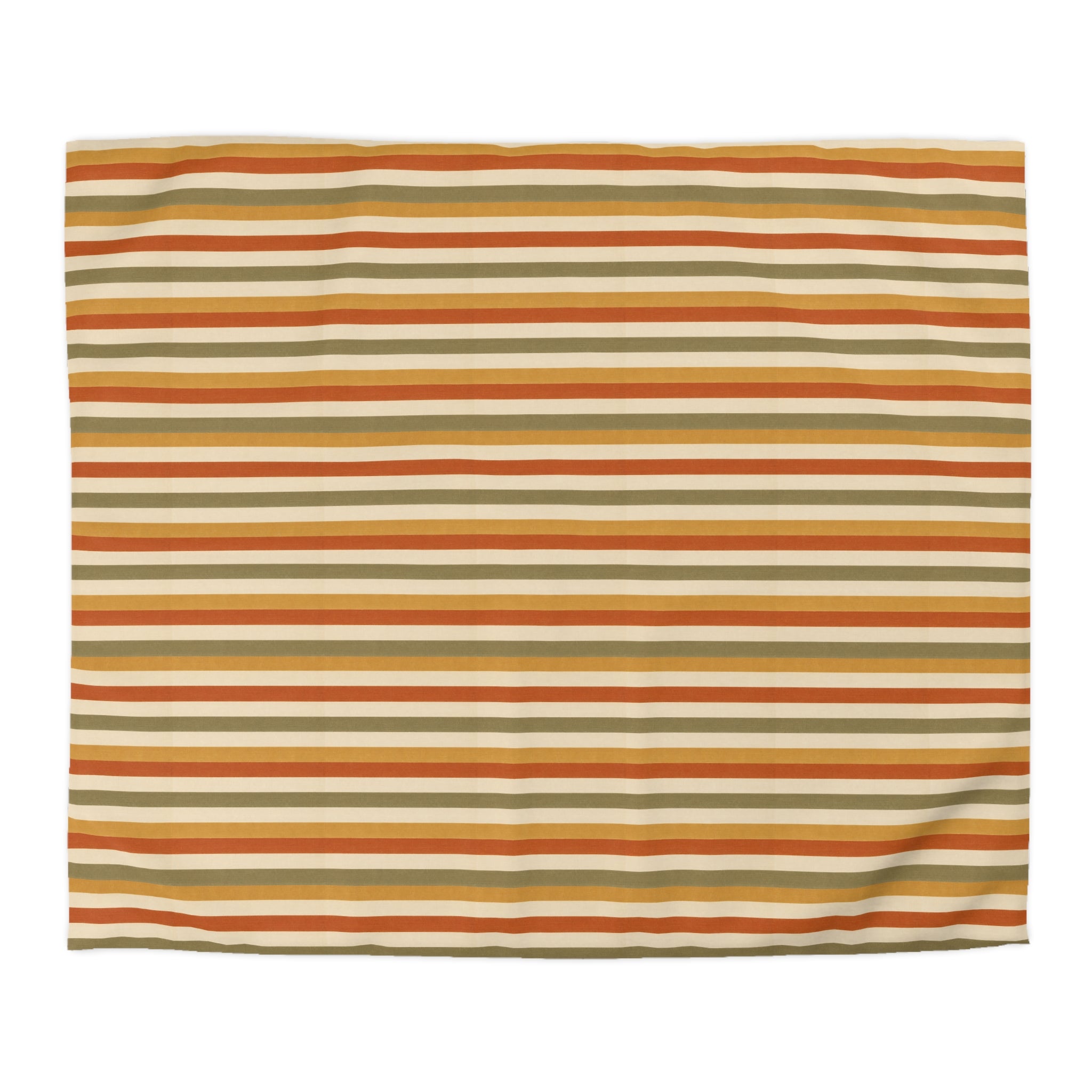 Old Soul Harvest™ Harvest Stripe Duvet Cover - Duvet Cover from the Old Soul Harvest Bedding collection