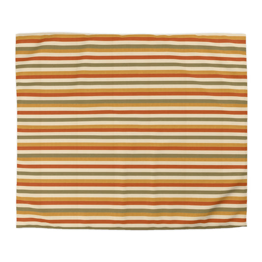 Old Soul Harvest™ Harvest Stripe Duvet Cover - Duvet Cover from the Old Soul Harvest Bedding collection