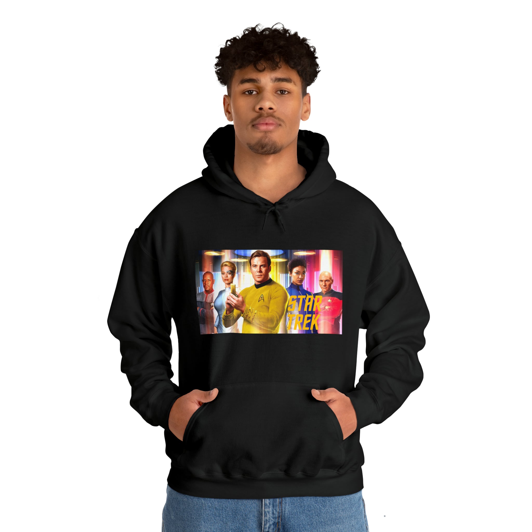 Star Trek- Unisex Heavy Blend™ Hooded Sweatshirt - Creations by Chris and Carlos