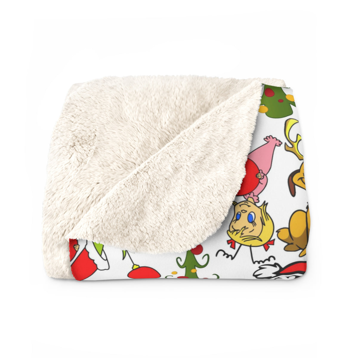 Classic Grinchmas™ | Sherpa Fleece Blanket