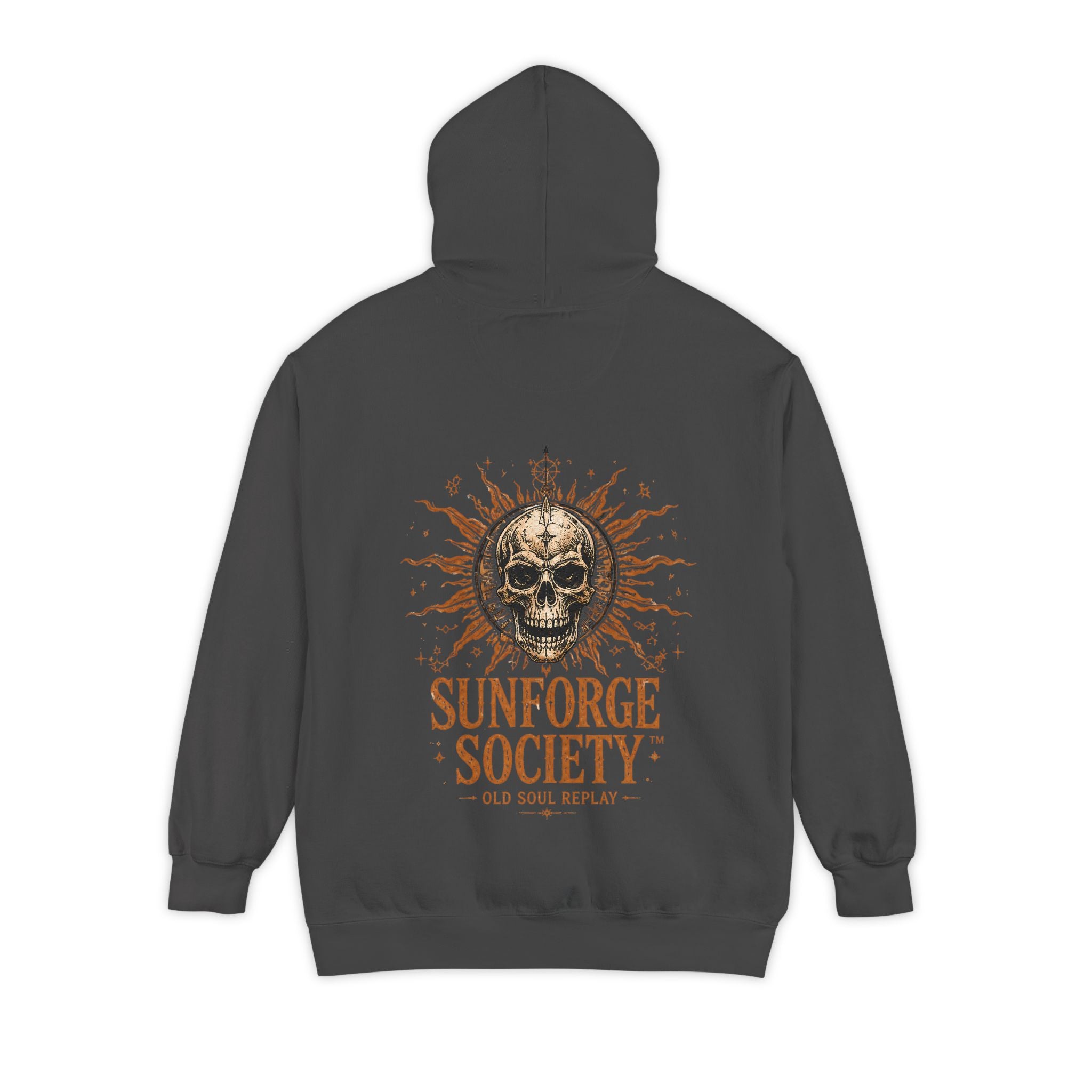 Sun Forge Steampunk Garment-Dyed Hoodie - Creations by Chris and Carlos