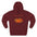 Thankful Hearts Fall Fleece Hoodie, Autumn Apparel, Cozy Gift, Thanksgiving Outfit, Fall Fashion, Pumpkin Design