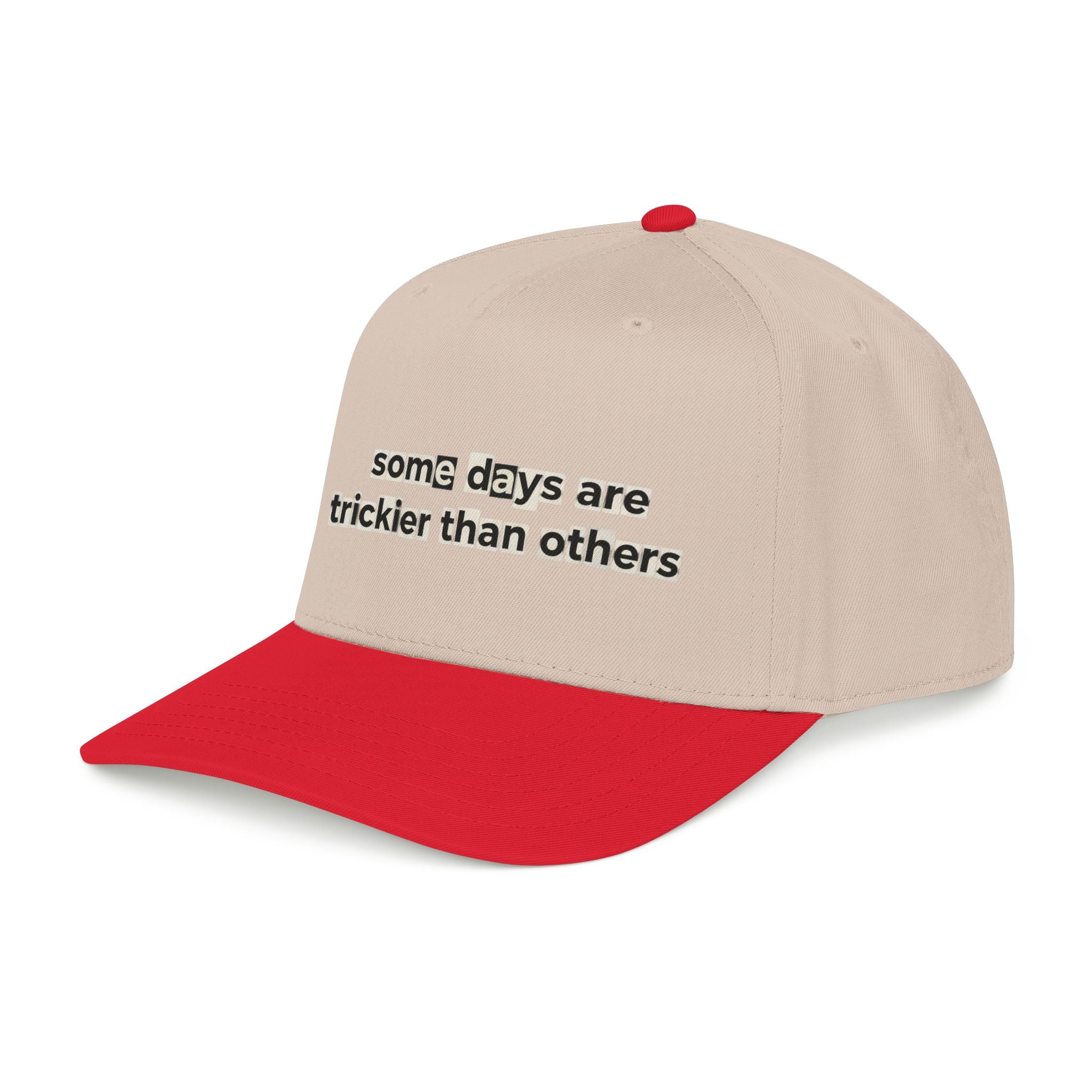Baseball Cap — "Some Days Are Trickier Than Others" Patch - Creations by Chris and Carlos