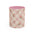 Pink Rose Checkered Mug — Vintage Floral Coffee Cup (11oz & 15oz)